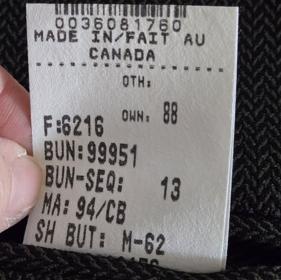 Classic Mens Gray/black Button-Up Suit Vest 42 T, Wool - Picture 9 of 10